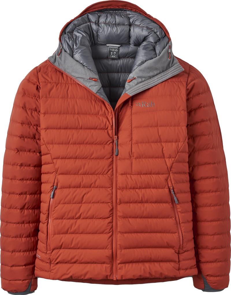 Microlight Windstopper Hoody - Mens - tuscan red 1