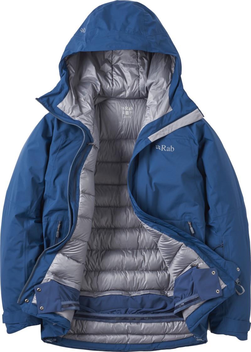 Optical Down Jacket - Mens - tempest blue 1