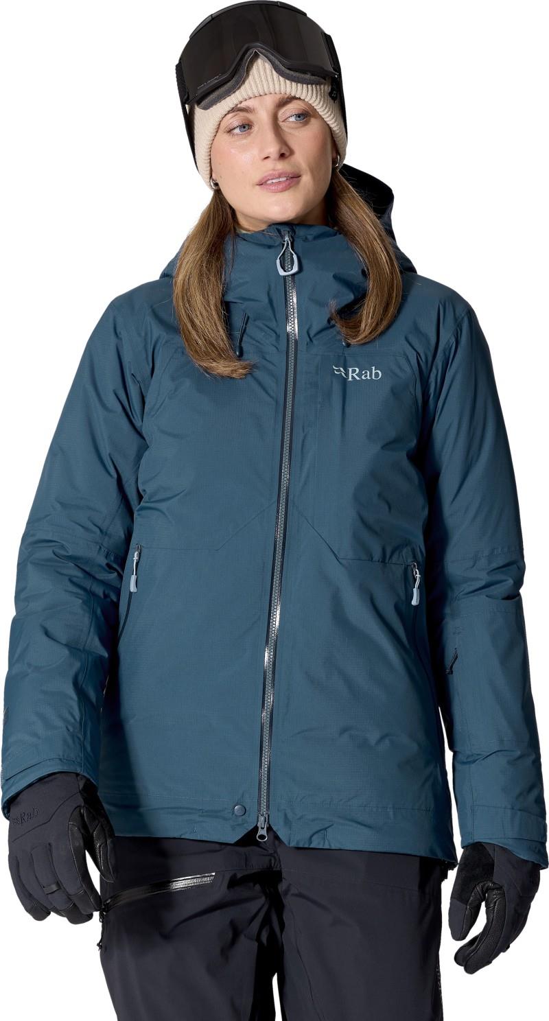 Optical Down Jacket - Womens - tempest blue 1