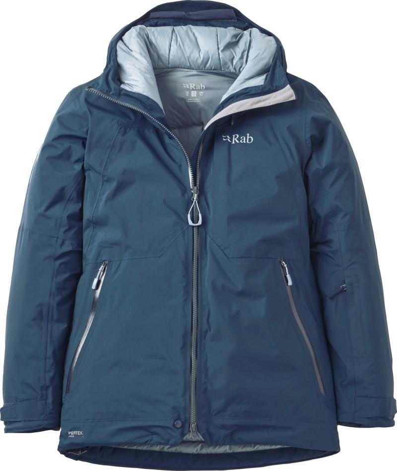 Optical Down Jacket - Womens - tempest blue 1