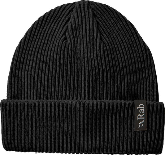 Perimeter Rolled Beanie - black 1