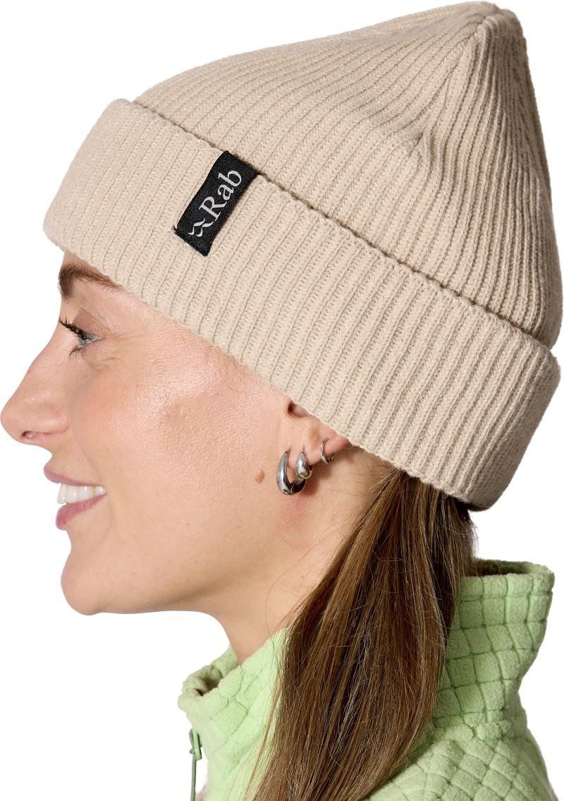 Perimeter Rolled Beanie - pebble 1