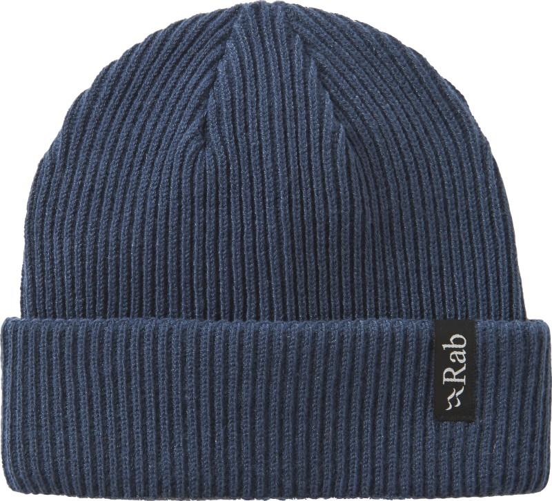 Perimeter Rolled Beanie - tempest blue 1