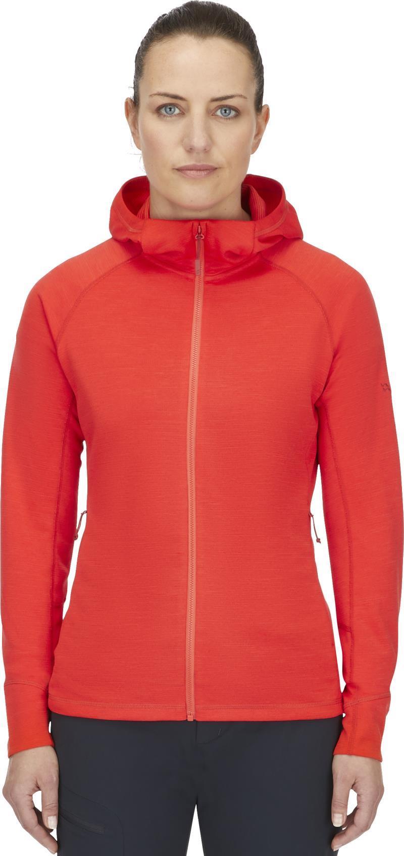 Planar Hoody - Womens - Red Grapefruit 3