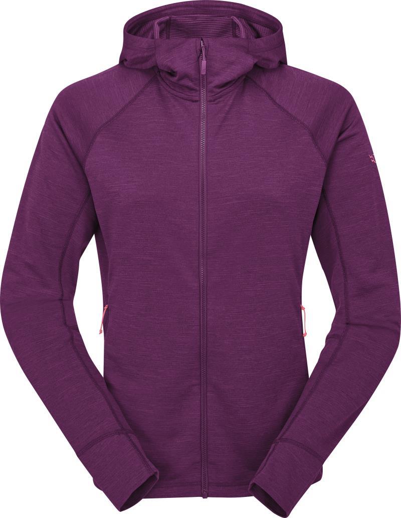 Planar Hoody - Womens - plum 1