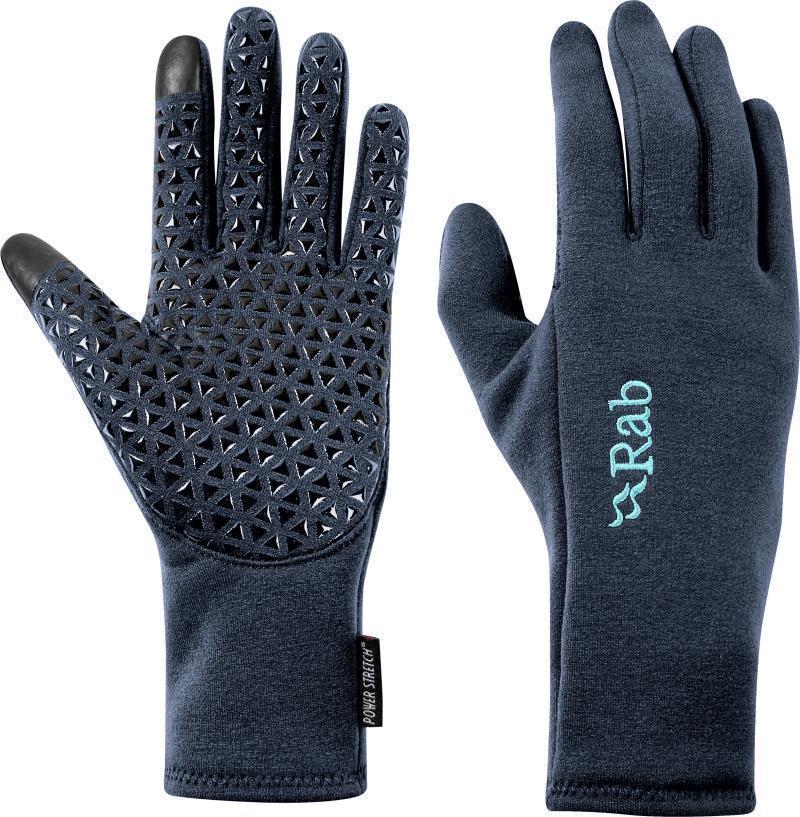 Power Stretch Contact Grip Gloves - Womens - Deep Ink 1