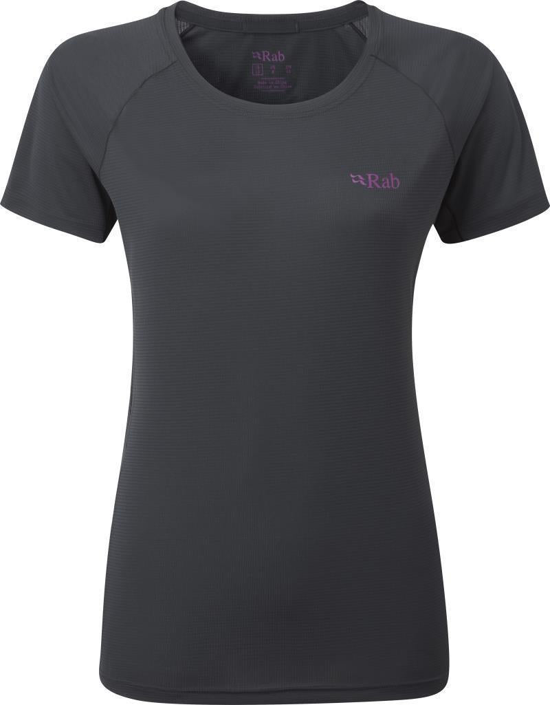 Pulse SS Tee - Womens - Ebony 1