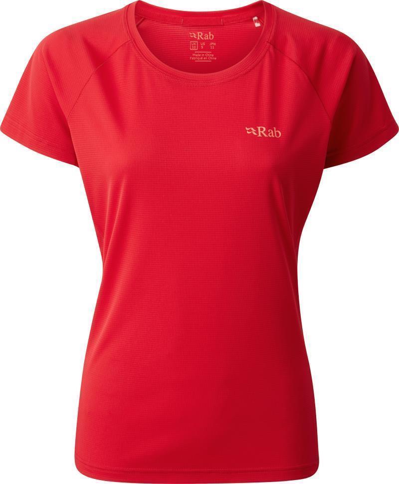 Pulse SS Tee - Womens - Ruby 1