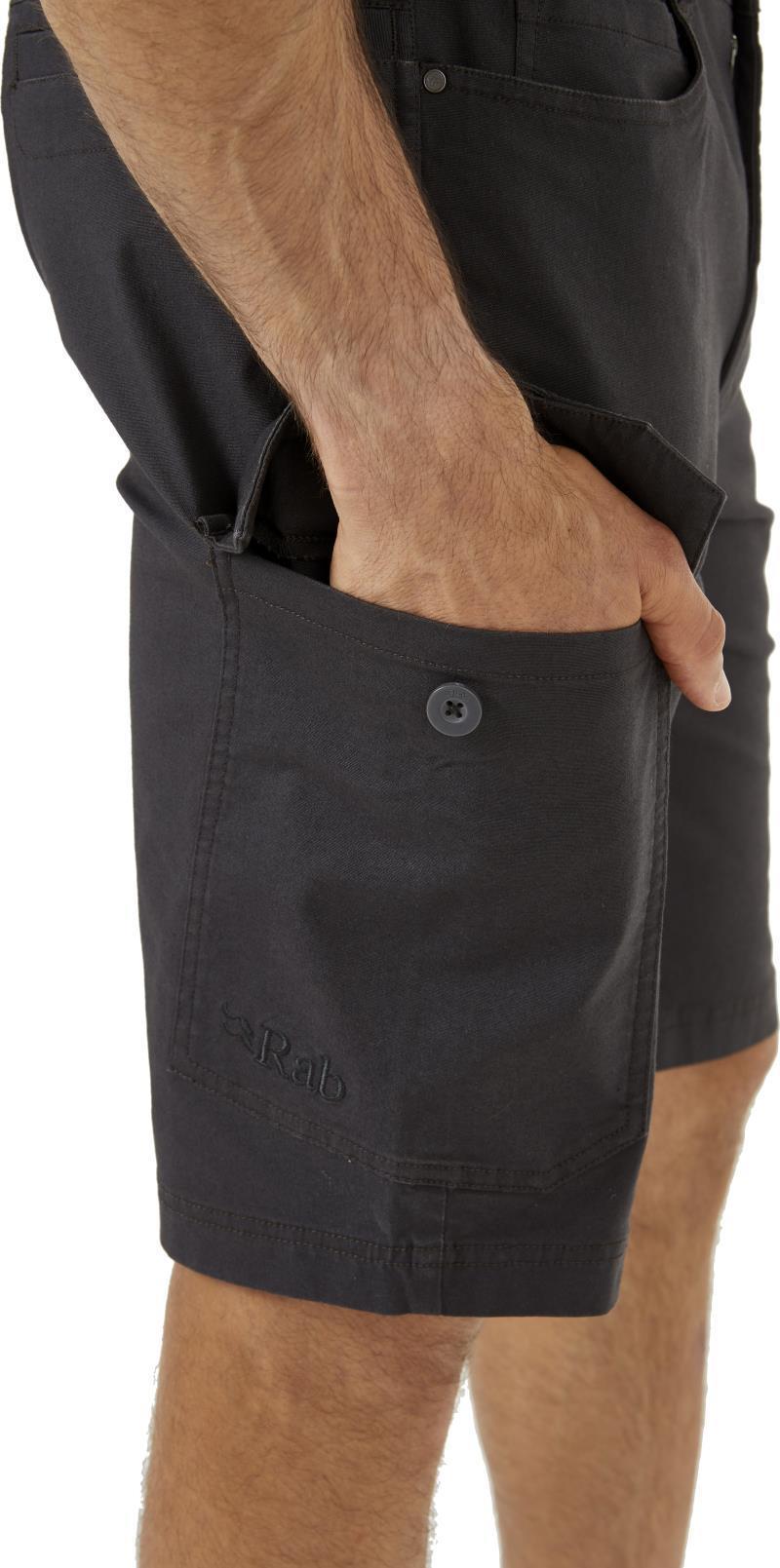Radius Cargo Shorts, 11" Inseam - Mens - Anthracite 5