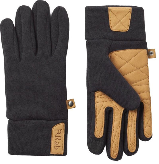 Ridge Gloves - ebony 1