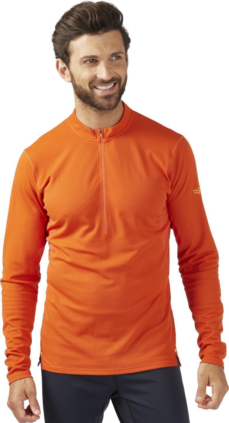 Ridgeline LS Tee - Mens - Firecracker 3