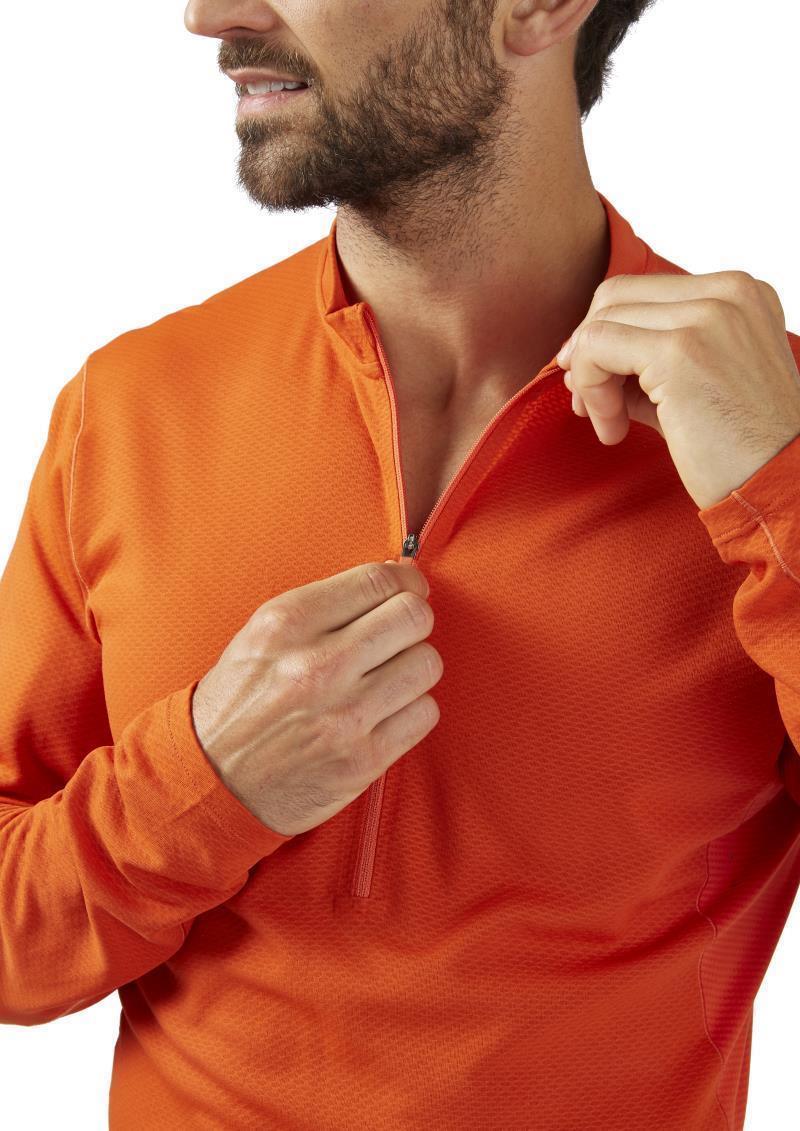 Ridgeline LS Tee - Mens - Firecracker 6