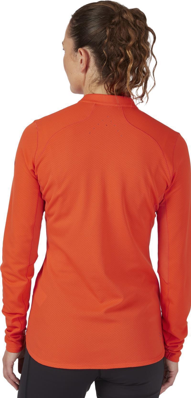 Ridgeline LS Tee - Womens - Red Grapefruit 4