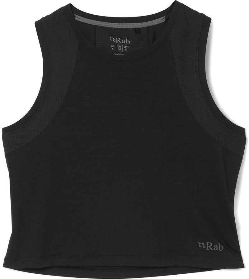 Rivelin Crop Tank - Womens - black 1