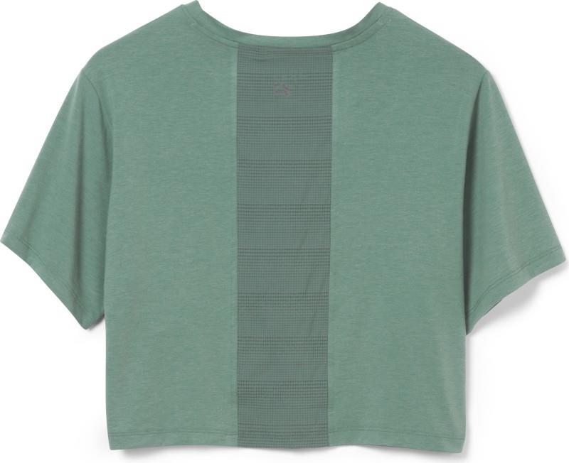 Rivelin Crop Tee - Womens - sage 1