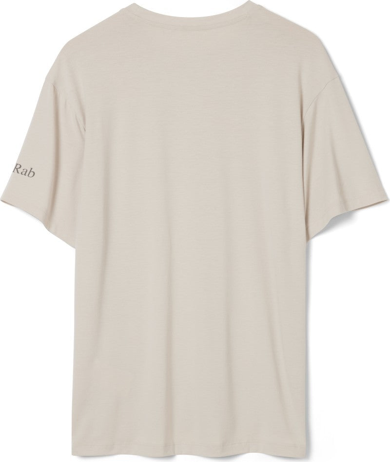 Rivelin Pocket Tee - Mens - pebble 1