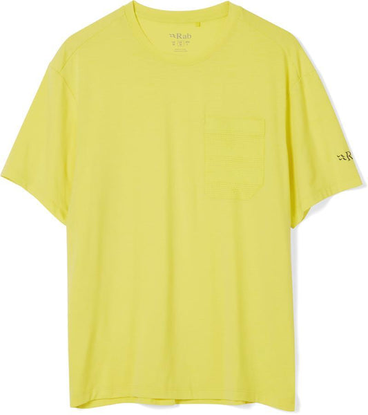 Rivelin Pocket Tee - Mens - pollen 1