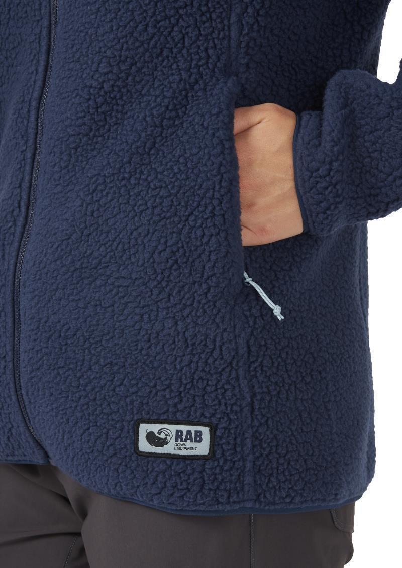 Shearling Hoody - Womens - Deep Ink 5