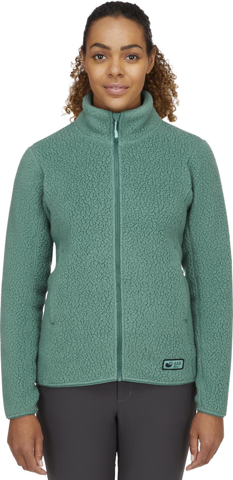 Shearling Jacket - Womens - Eucalyptus 2