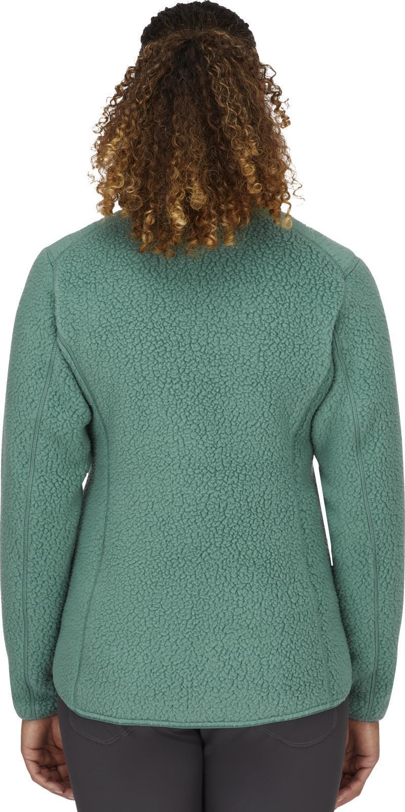 Shearling Jacket - Womens - Eucalyptus 3