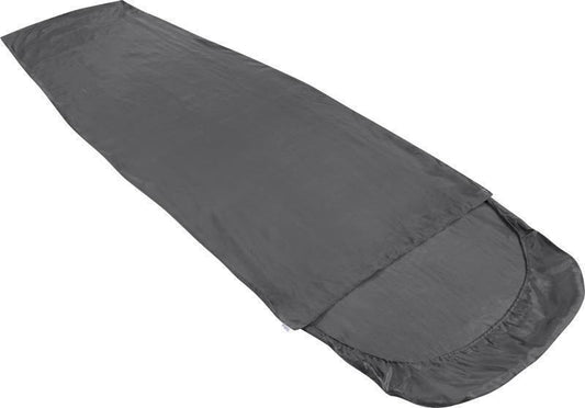 Silk Ascent Hooded Sleeping Bag Liner - Slate 1