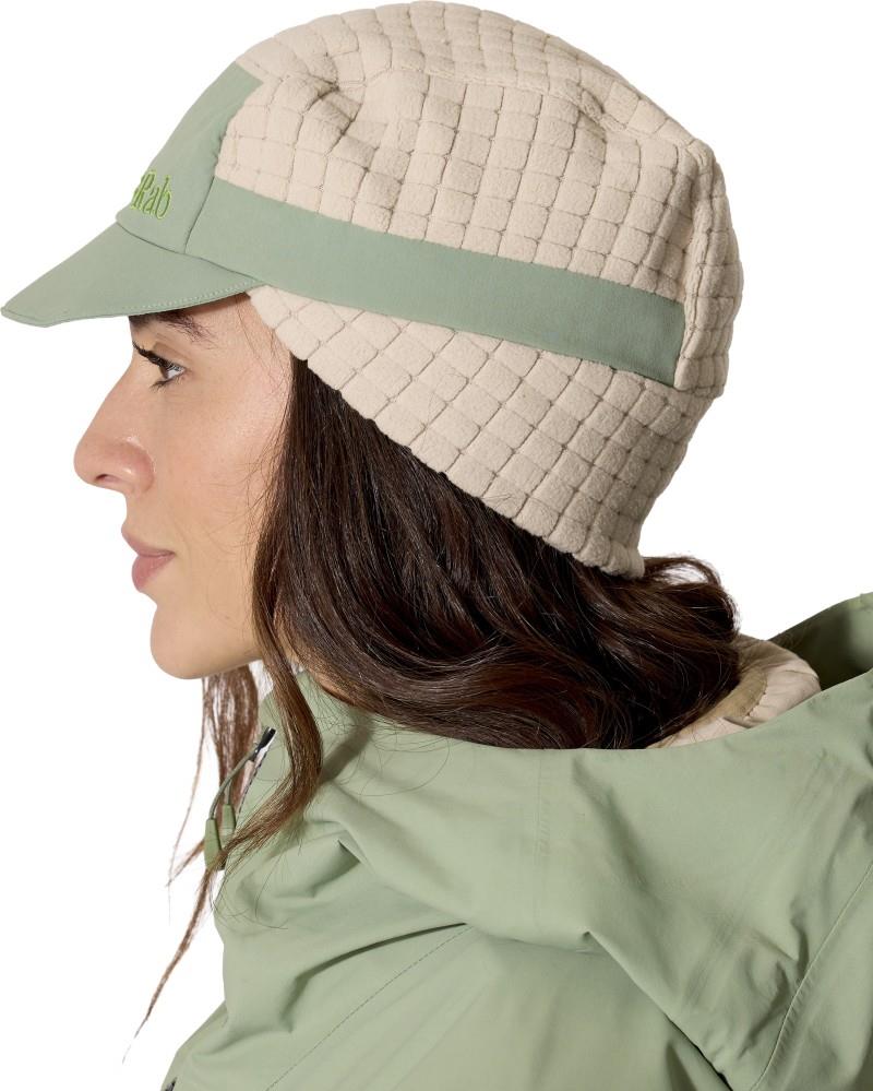 Snugget Cap - pebble / dark fig green 1