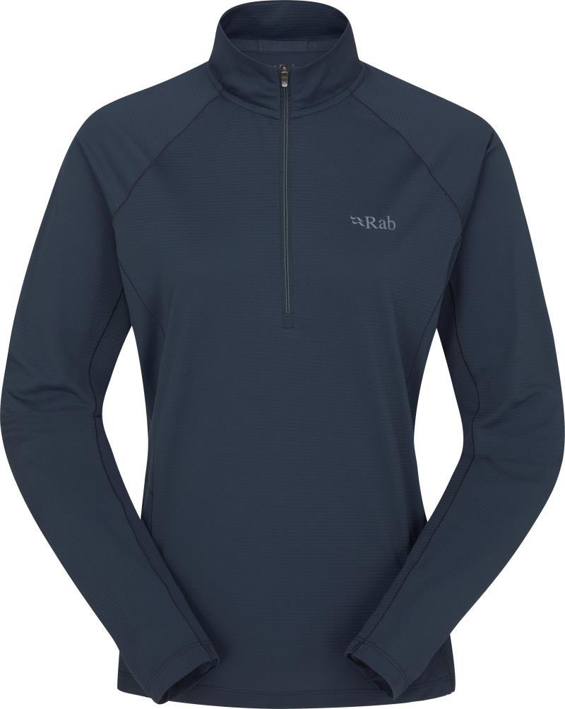 Sonic LS Zip - Womens - Tempest Blue 1