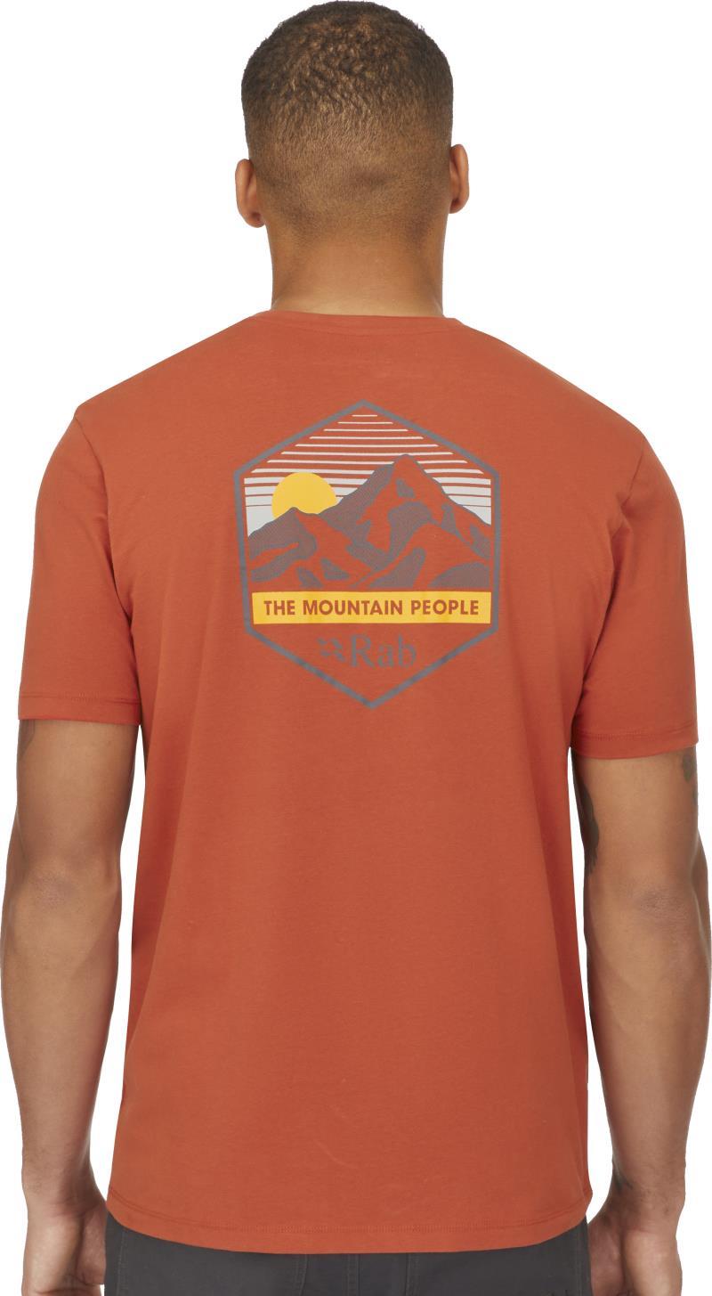 Stance Mountain Peak Tee - Mens - Red Clay 4