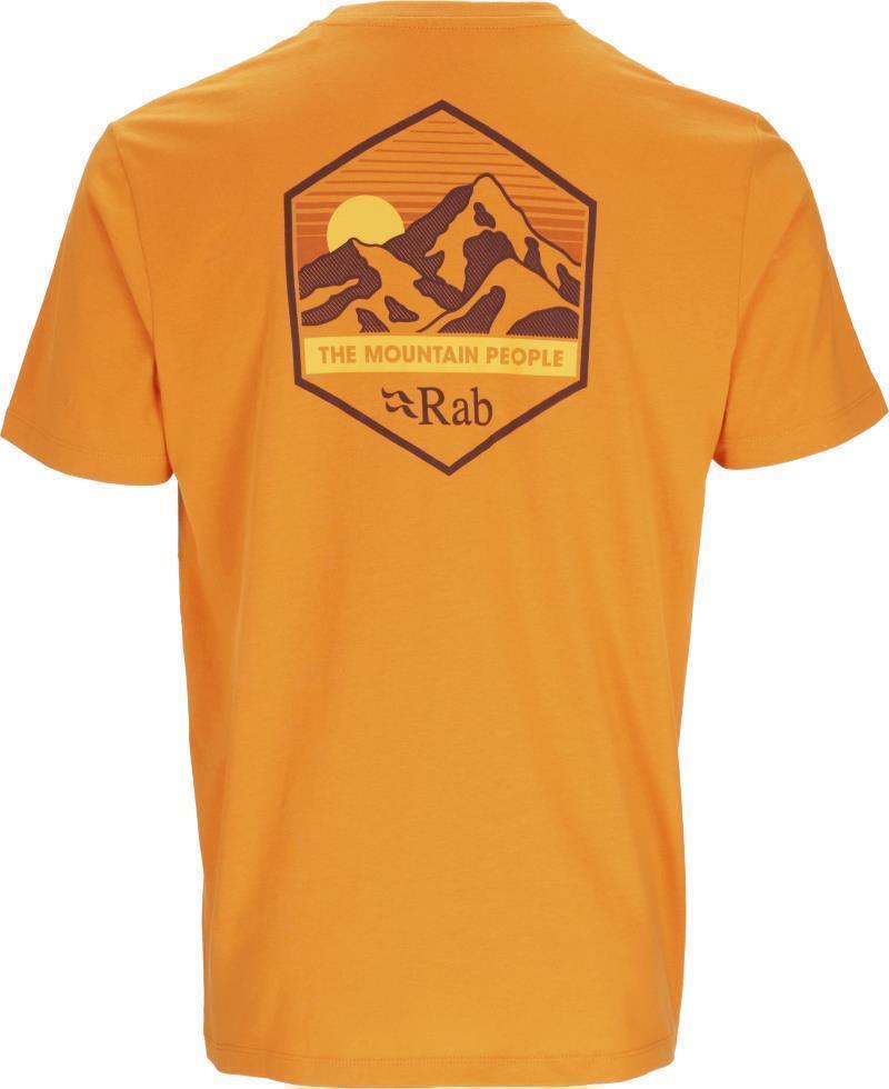 Stance Mountain Peak Tee - Mens - Sunset 2