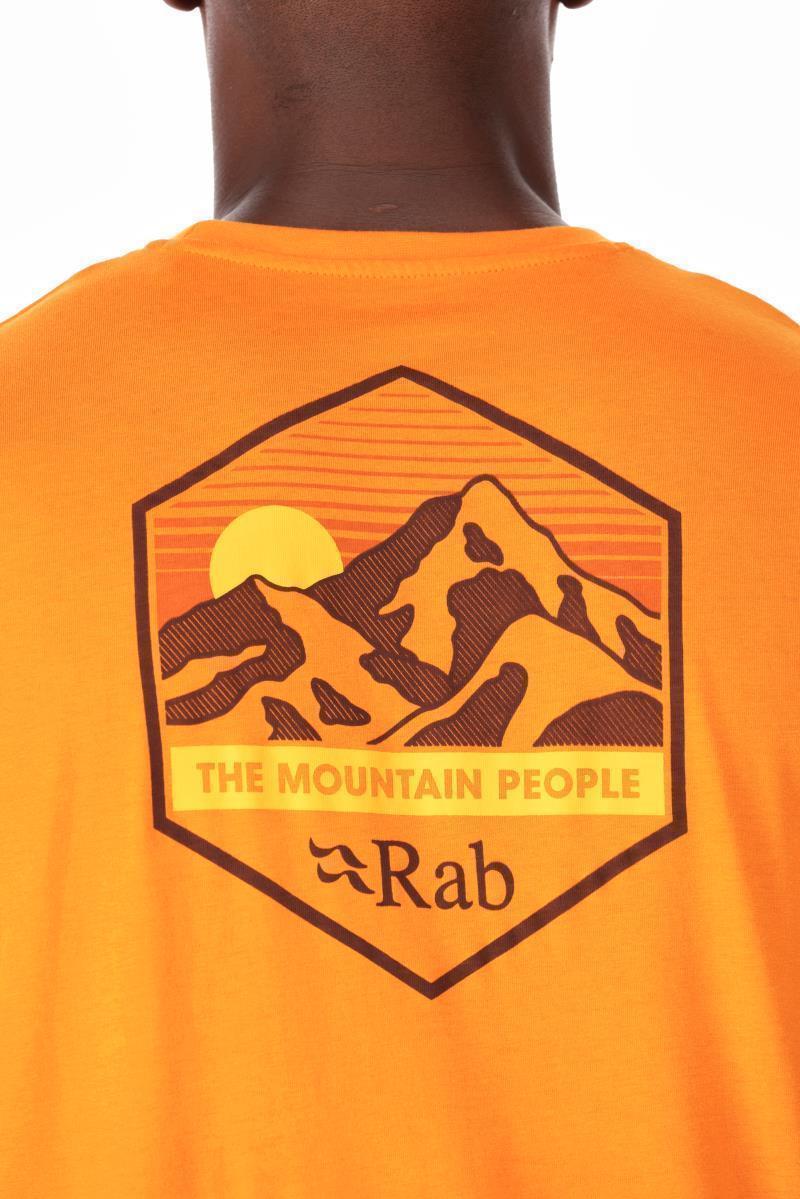 Stance Mountain Peak Tee - Mens - Sunset 3