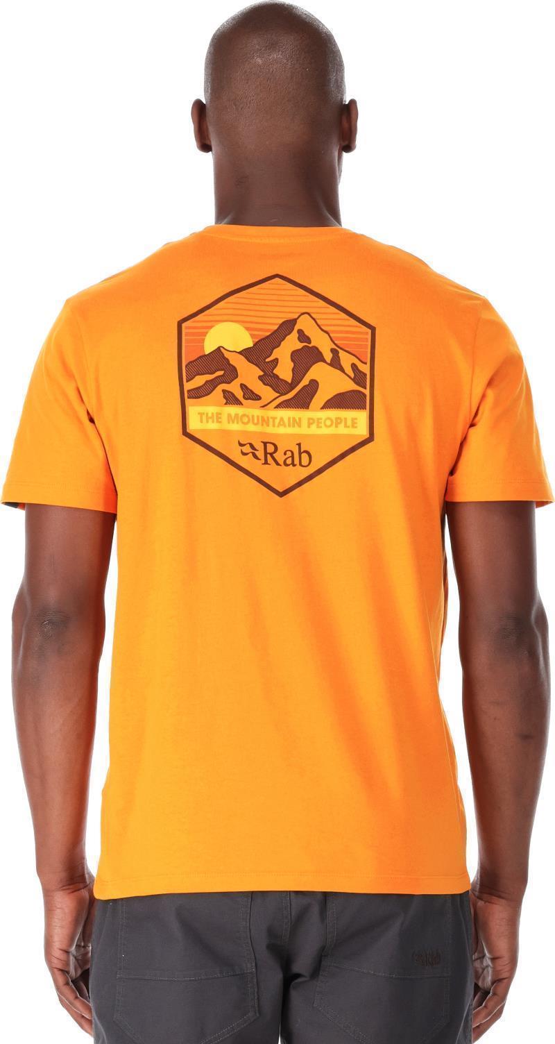 Stance Mountain Peak Tee - Mens - Sunset 7