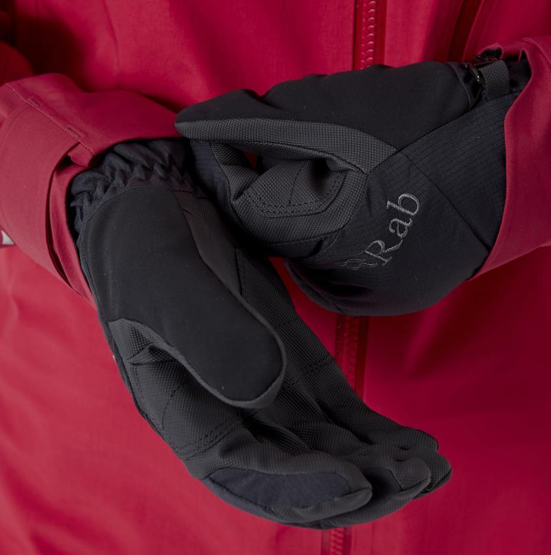 Storm Gloves - Womens - Black 3