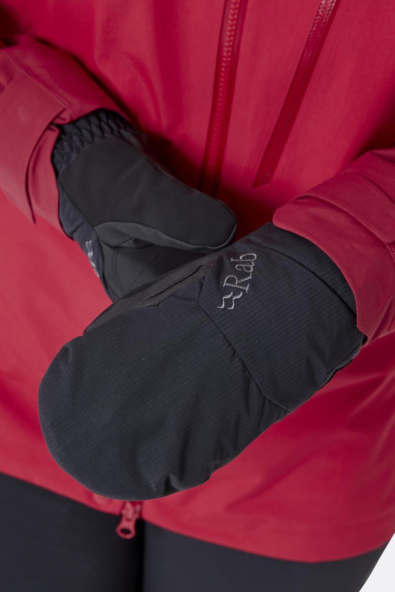 Storm Mitts - Womens - Black 3