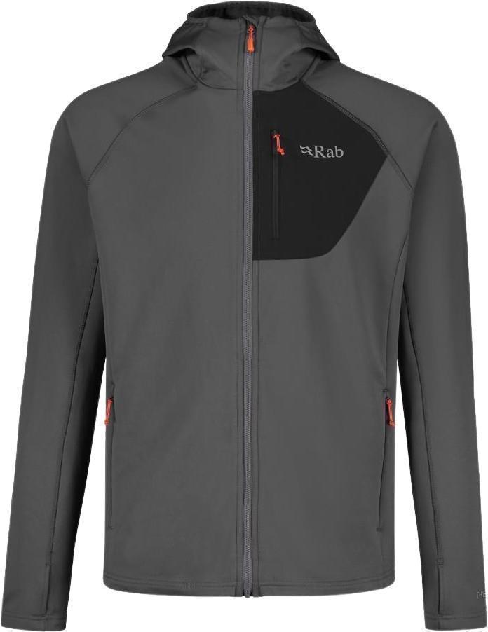 Superflux Hoody - Mens - Graphene / Black 1