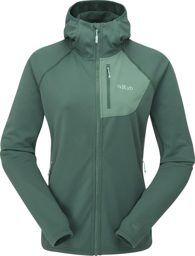 Superflux Hoody - Womens - Green Slate 1
