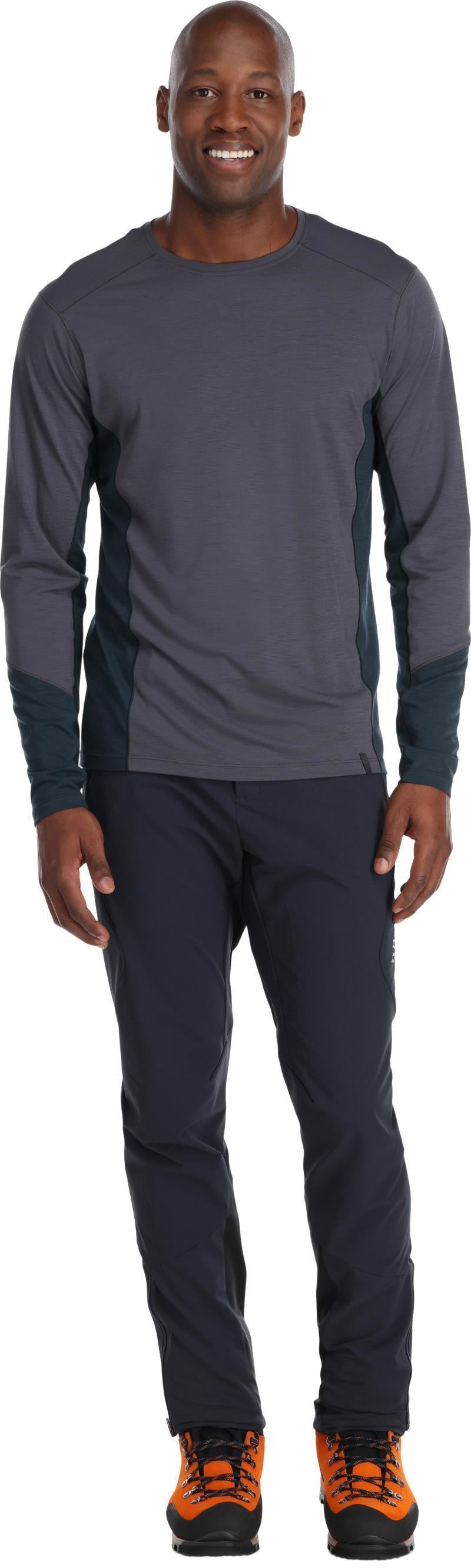 Syncrino Base LS Tee - Mens - Graphene 5