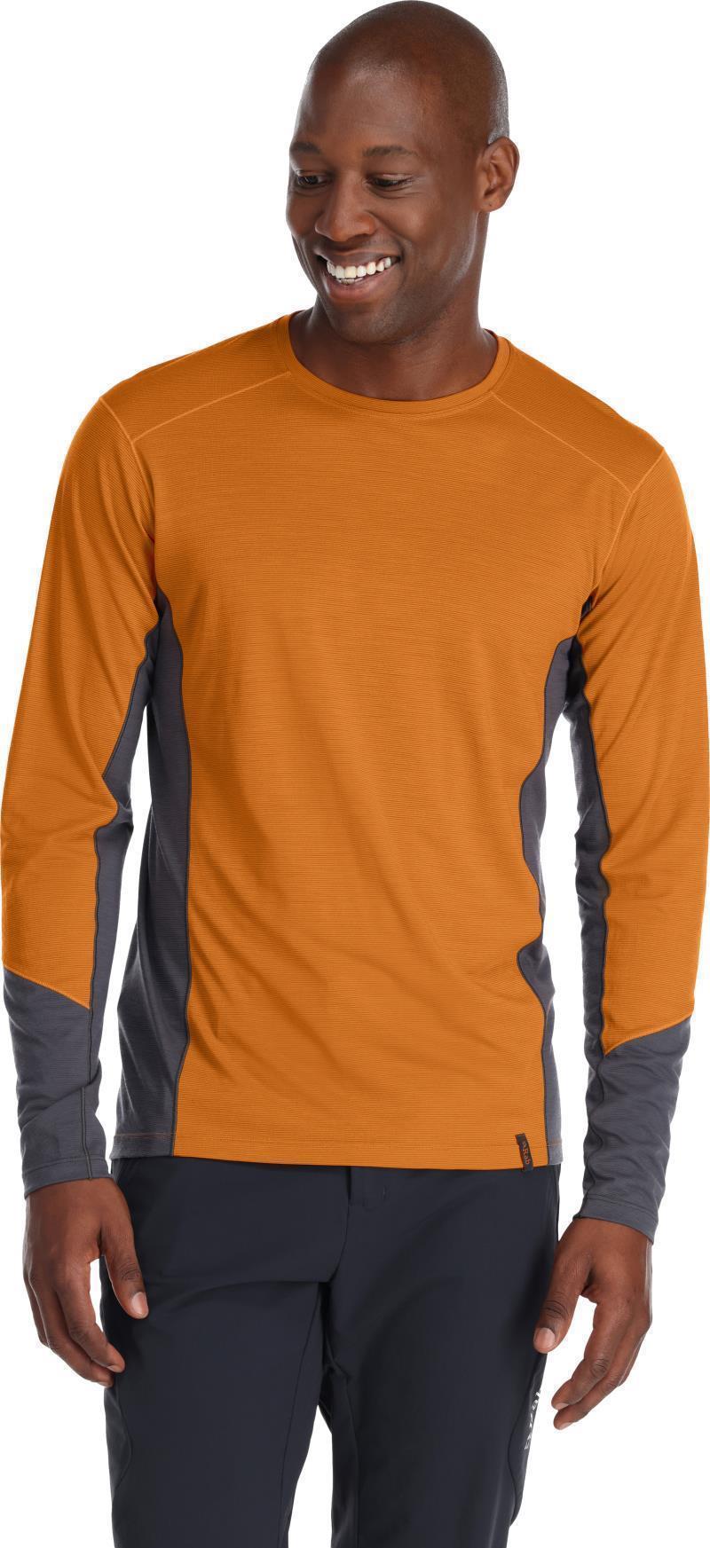 Syncrino Base LS Tee - Mens - Marmalade 3