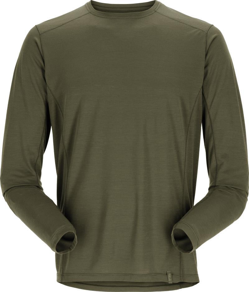 Syncrino Base LS Tee - Mens - Olive (Olive) 1