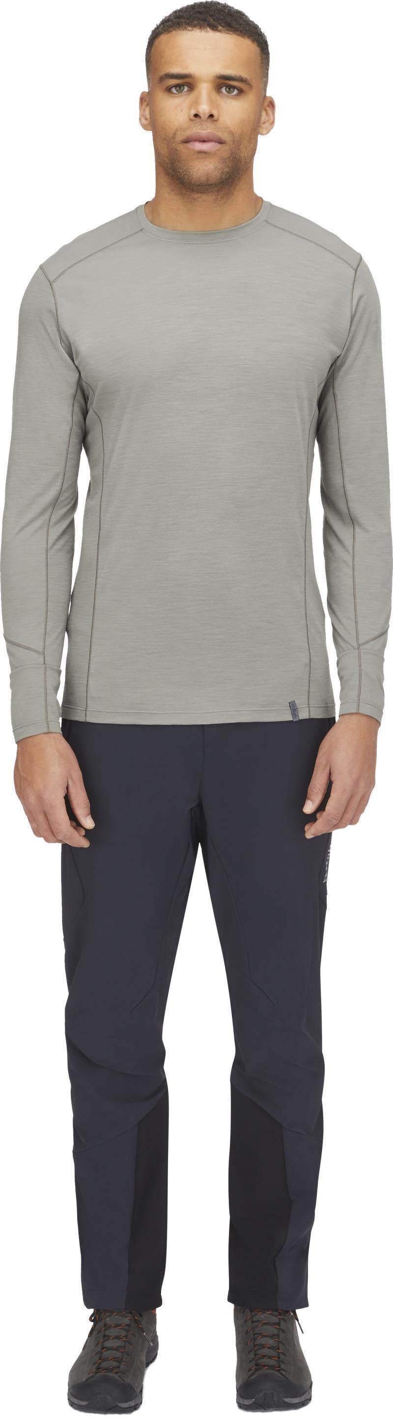 Syncrino Base LS Tee - Mens - Stone 5