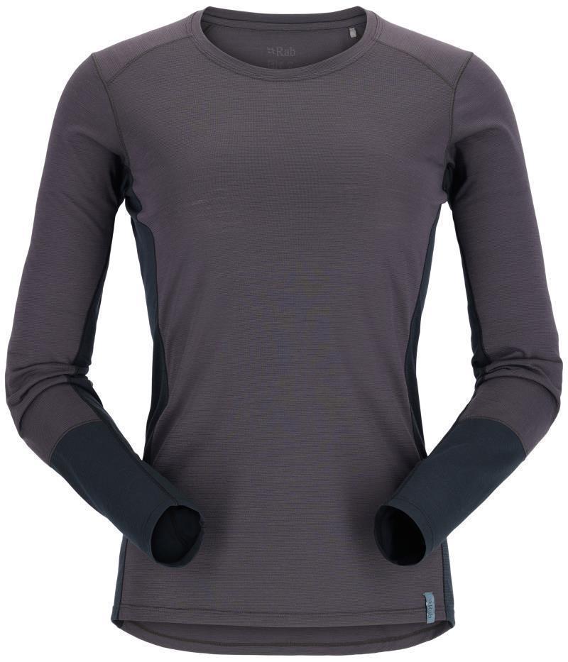 Syncrino Base LS Tee - Womens - Graphene 1