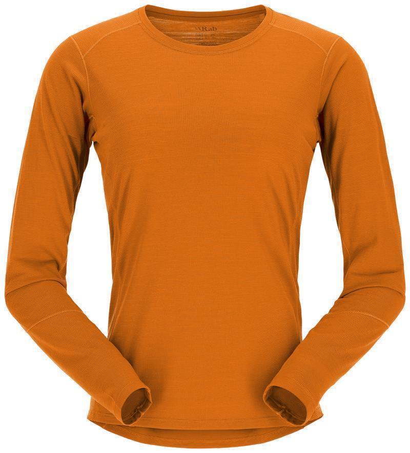 Syncrino Base LS Tee - Womens - Marmalade 1