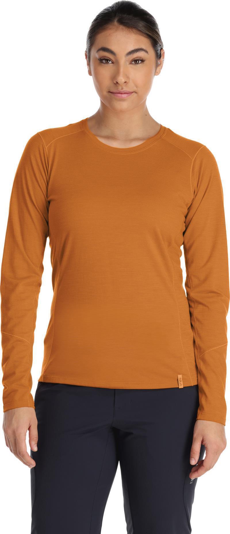 Syncrino Base LS Tee - Womens - Marmalade 3