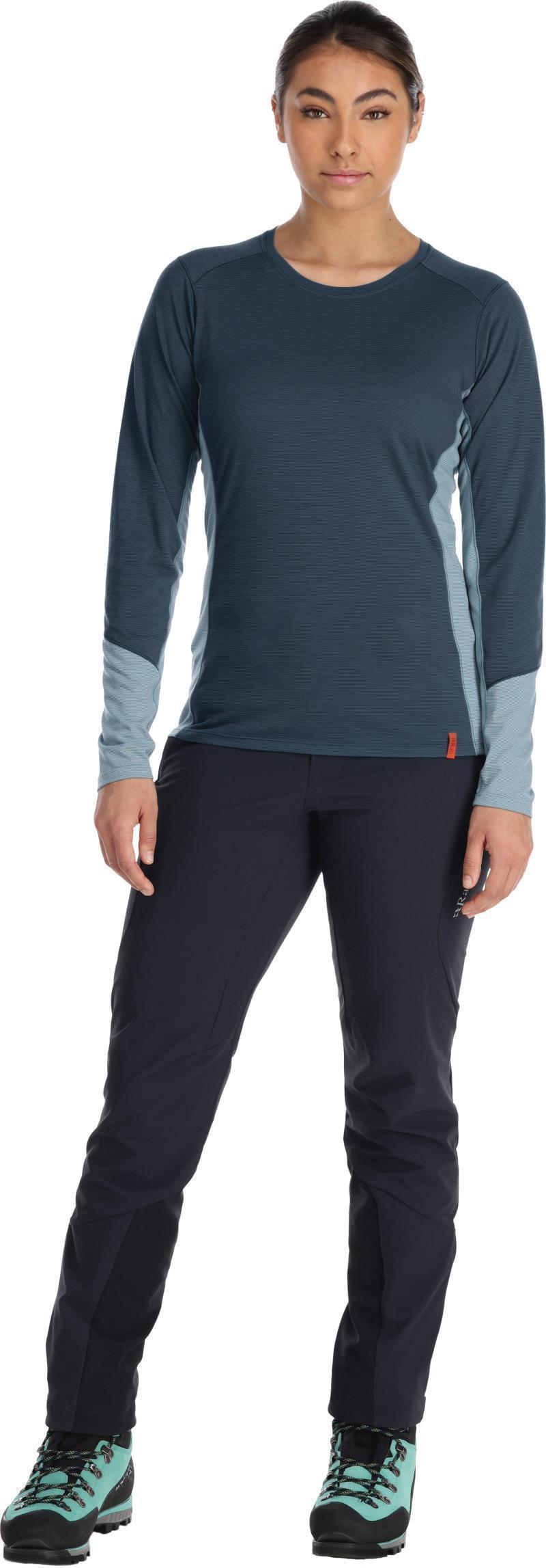Syncrino Base LS Tee - Womens - Orion Blue 5