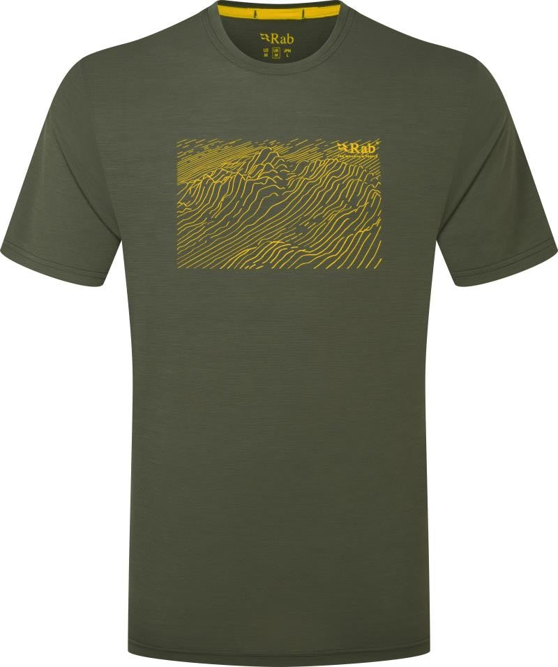 Syncrino Ridge Tee - Mens - olive 1