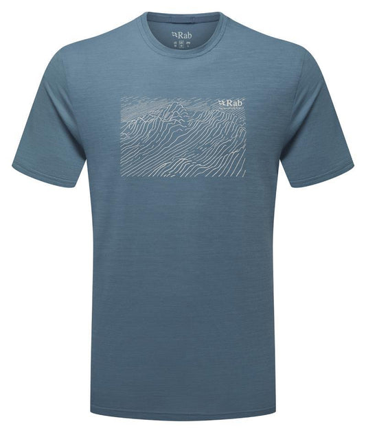 Syncrino Ridge Tee - Mens - orion blue 1