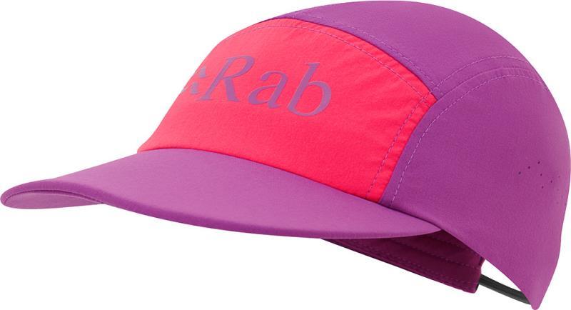 Talus 5 Panel Cap - plum / watermelon 1