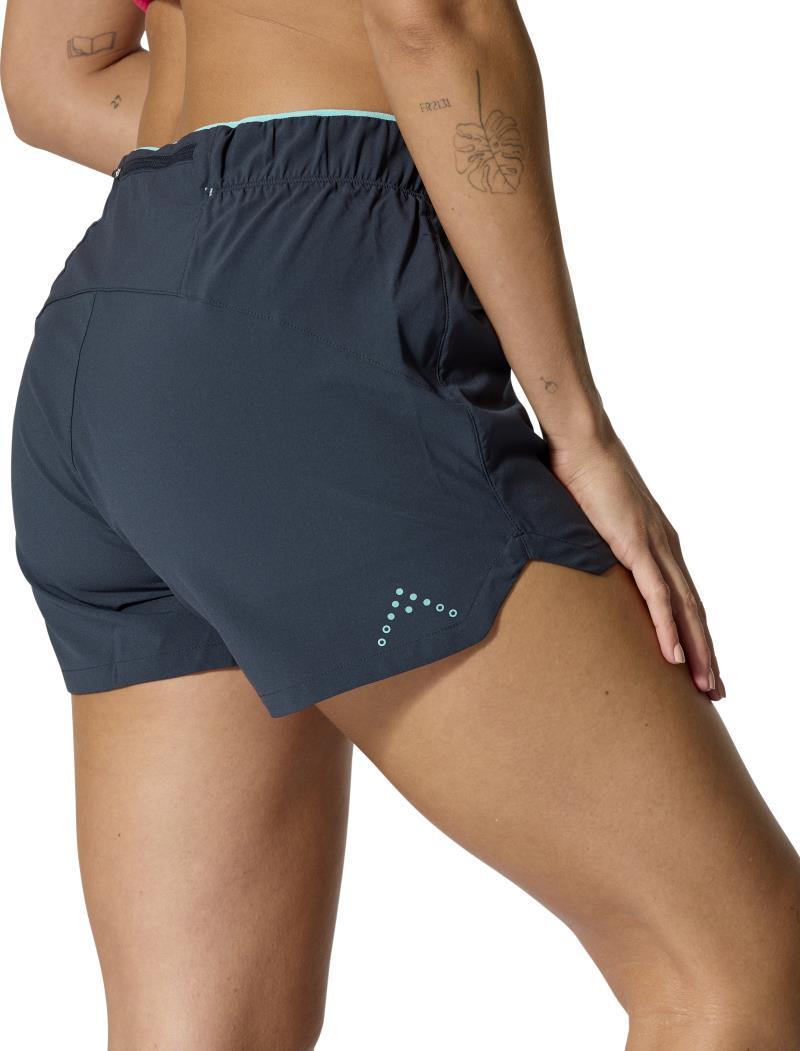 Talus Active Shorts, 4" Inseam - Womens - tempest blue 1