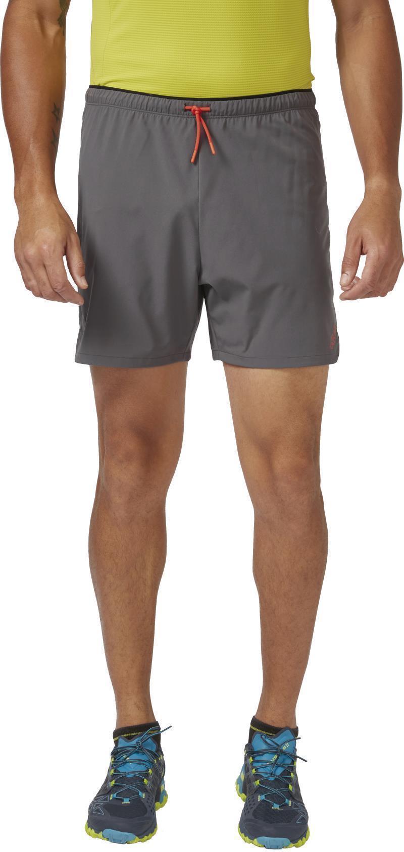 Talus Active Shorts, 7" Inseam - Mens - Graphene 3