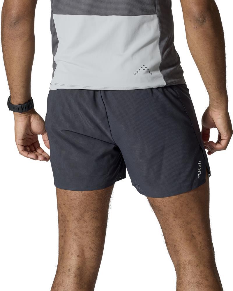 Talus Light Shorts, 5" Inseam - Mens - ebony 1