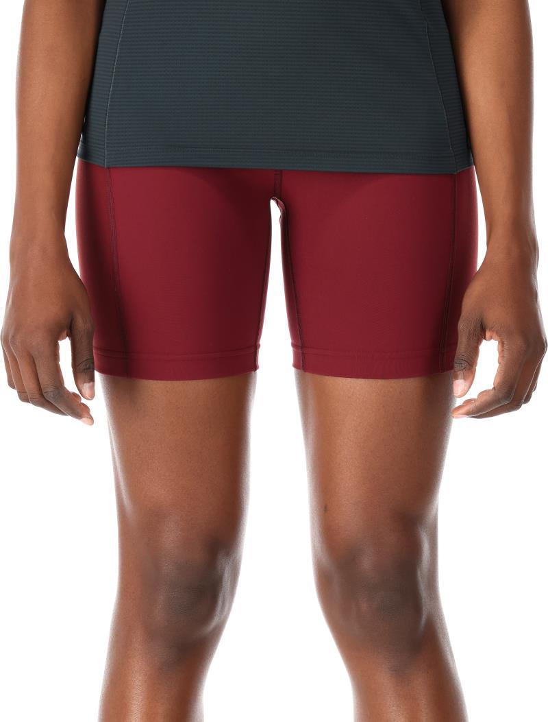 Talus Tights Shorts, 6" Inseam - Womens - Deep Heather 4